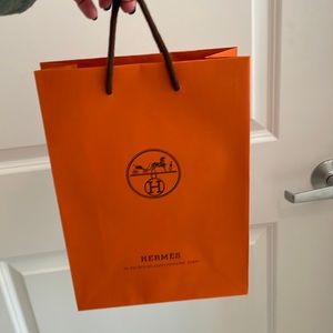 Hermes shopping bag